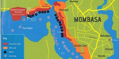 Карта момбаса Кенія